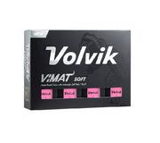 Golf - Piłki golfowe VOLVIK VIMAT Soft (różowy mat) - miniaturka - grafika 1