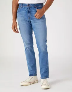 Wrangler Texas Slim Męskie Spodnie Jeansowe Jeansy On Point W12Scsz84-W32 L30 - Spodnie męskie - miniaturka - grafika 1