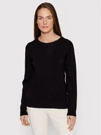 Swetry damskie - Vila Sweter Ril 14054177 Czarny Regular Fit - miniaturka - grafika 1