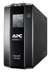 APC by Schneider Electric Back UPS Pro BR 900VA 6 Outlets AVR LCD Interface - Listwy zasilające - miniaturka - grafika 1