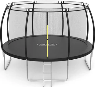 Trampolina Ogrodowa Premium Dla Dzieci 404Cm (13Ft) Z Siatką Wewnętrzną I Drabinką - Trampoliny - miniaturka - grafika 1