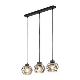 Zulia lampa wisząca 3xE27 czarna 5725 - Lampy sufitowe - miniaturka - grafika 1