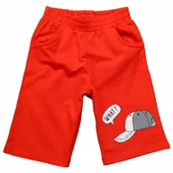 Spodenki damskie - Krótkie SPODENKI Dresowe Szorty NADRUK Bawełna 110 - miniaturka - grafika 1