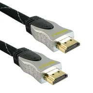 Złącza, przejściówki, adaptery - Przyłącze wtyk HDMI na wtyk HDMI z filtrami HQ PROFi wersja 3D - 1.5m - miniaturka - grafika 1