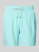 Kąpielówki męskie - Spodenki kąpielowe z elastycznym pasem model ‘TRAVELER’ - miniaturka - grafika 1