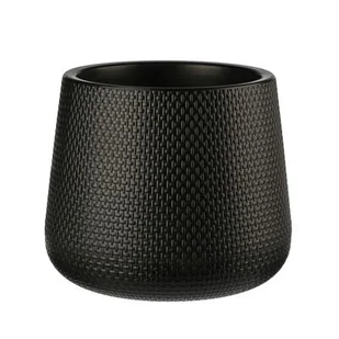 Doniczka Z/P AGATE 17 cm czarny - Donice - miniaturka - grafika 1