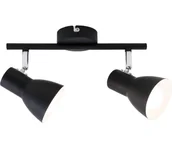 Lampy sufitowe - Briloner 10698891 - Oświetlenie punktowe 2xE14/25W/230V czarne - miniaturka - grafika 1