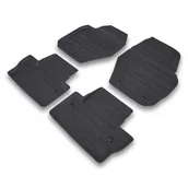 Dywaniki samochodowe - Dywanik gumowy Volvo czarny Volvo S60 V60 S60CC V60CC 39828878 - miniaturka - grafika 1