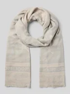 Apaszki i szaliki damskie - Szal z nadrukiem z logo - miniaturka - grafika 1