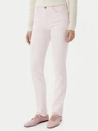Spodnie damskie - Tommy Hilfiger Jeansy WW0WW48579 Różowy jasny Slim Fit - miniaturka - grafika 1