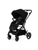 Wózki dziecięce - Kinderkraft YOXI Wózek spacerowy black - miniaturka - grafika 1