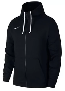 Bluzy sportowe męskie - Nike, Bluza męska, Hoodie FZ FLC TM Club 19, czarny, rozmiar M - grafika 1
