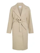 Kurtki damskie - Vila Płaszcz przejściowy "Poko" w kolorze beżowym - miniaturka - grafika 1