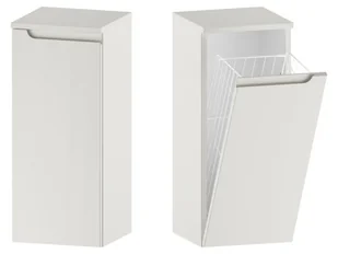 Słupek Łazienkowy ETH 30 cm K Prawy - Kaszmir Mat - Szafki łazienkowe - miniaturka - grafika 1