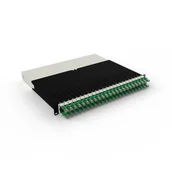 Patchcordy - PATCHBOX PONEX8UTPGR kabel sieciowy Zielony 0,8 m Cat6a U/UTP (UTP) - miniaturka - grafika 1