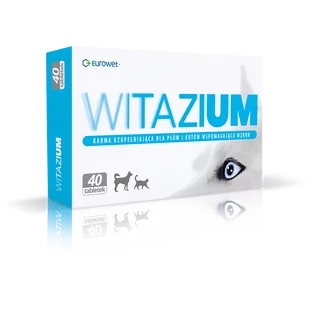 EUROWET Witazium  2x20 tab. - Pielęgnacja uszu i oczu zwierząt - miniaturka - grafika 1