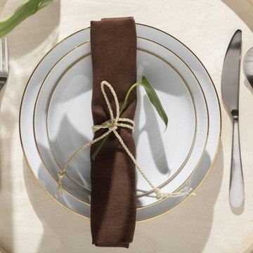 Chodzież City B326 Serwis Komplet Zestaw Obiadowy 18 El Na 6 Osób Złoty