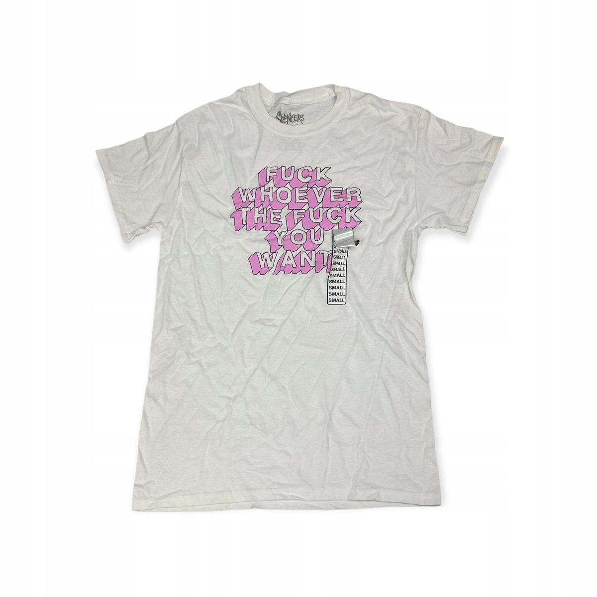 Koszulka T-shirt męski SPENCER'S biały napisy S