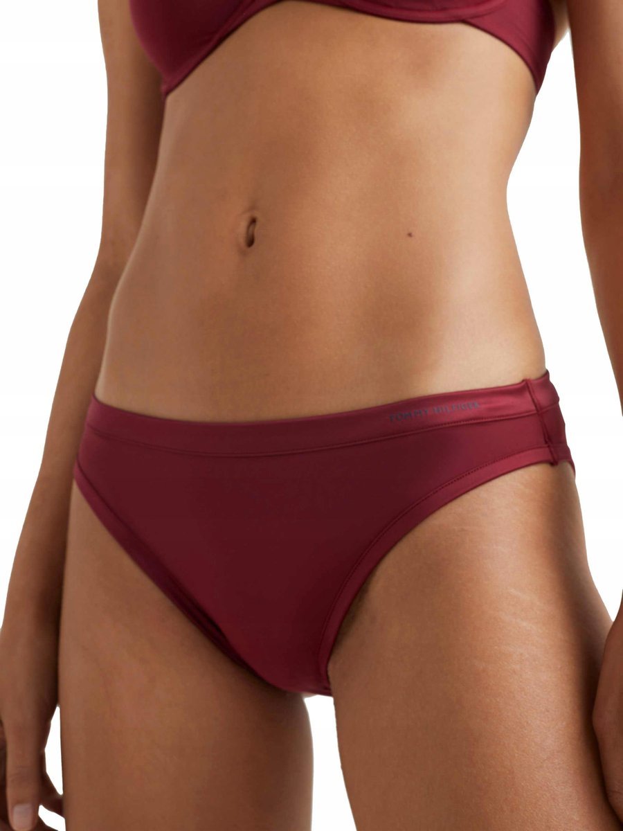 Tommy Hilfiger Majtki Damskie Bikini 1P Bordo R.S