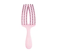 Szczotki do włosów dla dzieci - Olivia Garden Finger Brush Care Mini Kids - szczotka do rozczesywania włosów dla dzieci, różowa - miniaturka - grafika 1