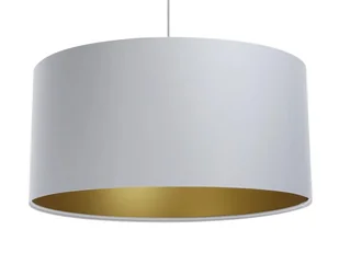Lampa wisząca MODERN 50 szara/złota - Lampy sufitowe - miniaturka - grafika 1