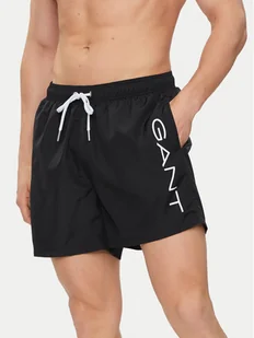 Gant Szorty kąpielowe 920006300 Czarny Regular Fit - Kąpielówki męskie - miniaturka - grafika 1