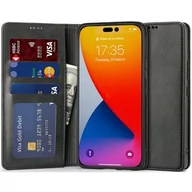 Etui i futerały do telefonów - Tech-Protect Etui Wallet do Apple iPhone 14 Czarny - miniaturka - grafika 1