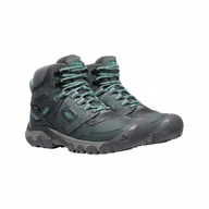 Buty trekkingowe damskie - Buty trekkingowe damskie KEEN RIDGE FLEX MID WP - miniaturka - grafika 1