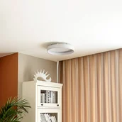 Lampy sufitowe - Lampa sufitowa LED Lindby Yasmen, biały, metal, ściemniana 3-stopniowo - miniaturka - grafika 1