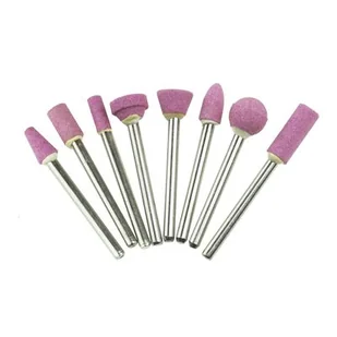 Kamienie szlifierskie precyzyjne zestaw 8 szt. DEDRA - Materiały ścierne - miniaturka - grafika 1