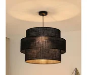 Lampy sufitowe - Brilagi - Żyrandol na lince SPACE YUTE 1xE27/15W/230V śr. 50 cm czarny - miniaturka - grafika 1