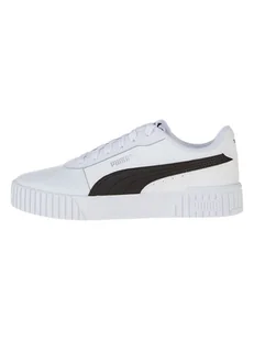 Puma Skórzane sneakersy "Carina 2.0" w kolorze białym - Trampki damskie - miniaturka - grafika 1