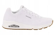 Buty sportowe męskie - Buty męskie Skechers Uno Stand On Air 52458-WHT - miniaturka - grafika 1