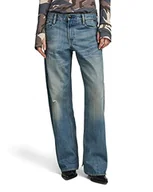 Spodnie damskie - G-STAR RAW Damskie spodnie Judee Loose Jeans Pants, Niebieski (Antique Faded Niagara Destroyed D22889-d315-d886), 24W / 30L - miniaturka - grafika 1