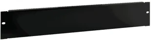 RAPZ1 PULSAR Panel zaślepiający RACK 1U czarny - Akcesoria do szaf serwerowych - miniaturka - grafika 1