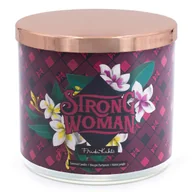 Świece - Świeca zapachowa w szkle 3 knoty Frida Kahlo 400 g - Strong Woman - miniaturka - grafika 1
