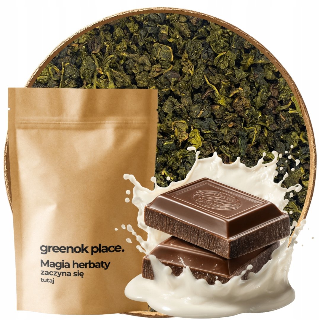 Herbata Oolong Mleczna Czekolada 1000g milk chocolate aromatyczna 1kg Hurt