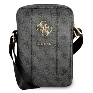 Guess Torba GUTB8G4GFGR 8" szara grey 4G Big Metal Logo - Torby na laptopy - miniaturka - grafika 2