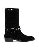 Botki damskie - Badura Botki EO-CAPRI-V1778-303 Czarny - miniaturka - grafika 1