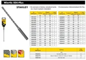 Wiertła - Stanley Wiertło sds-plus fi 12x200/130 mm STA54067 - miniaturka - grafika 1