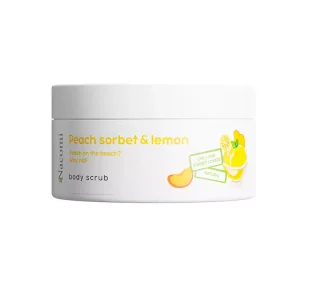 Nacomi - Peach Sorbet & Lemon Body Scrub - Peeling do ciała - Brzoskwiniowy sorbet i Cytryna - 100 ml - Peelingi do ciała - miniaturka - grafika 1