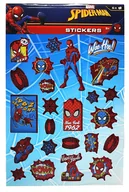Szkolne artykuły papiernicze - Naklejki holo Marvel Spider-Man - 6 arkuszy. - miniaturka - grafika 1