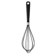 Przybory do gotowania - Zaokrąglona trzepaczka kuchenna czarna stal nierdzewna 365+ Hjalte IKEA - miniaturka - grafika 1