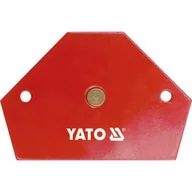 Akcesoria spawalnicze - YATO Spawalniczy kątownik magnetyczny 64x95x14mm YT-0866 - miniaturka - grafika 1