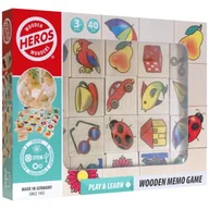 Gry planszowe - Gra logiczna TACTIC Heros Wooden Toys Memory HE0012 - miniaturka - grafika 1