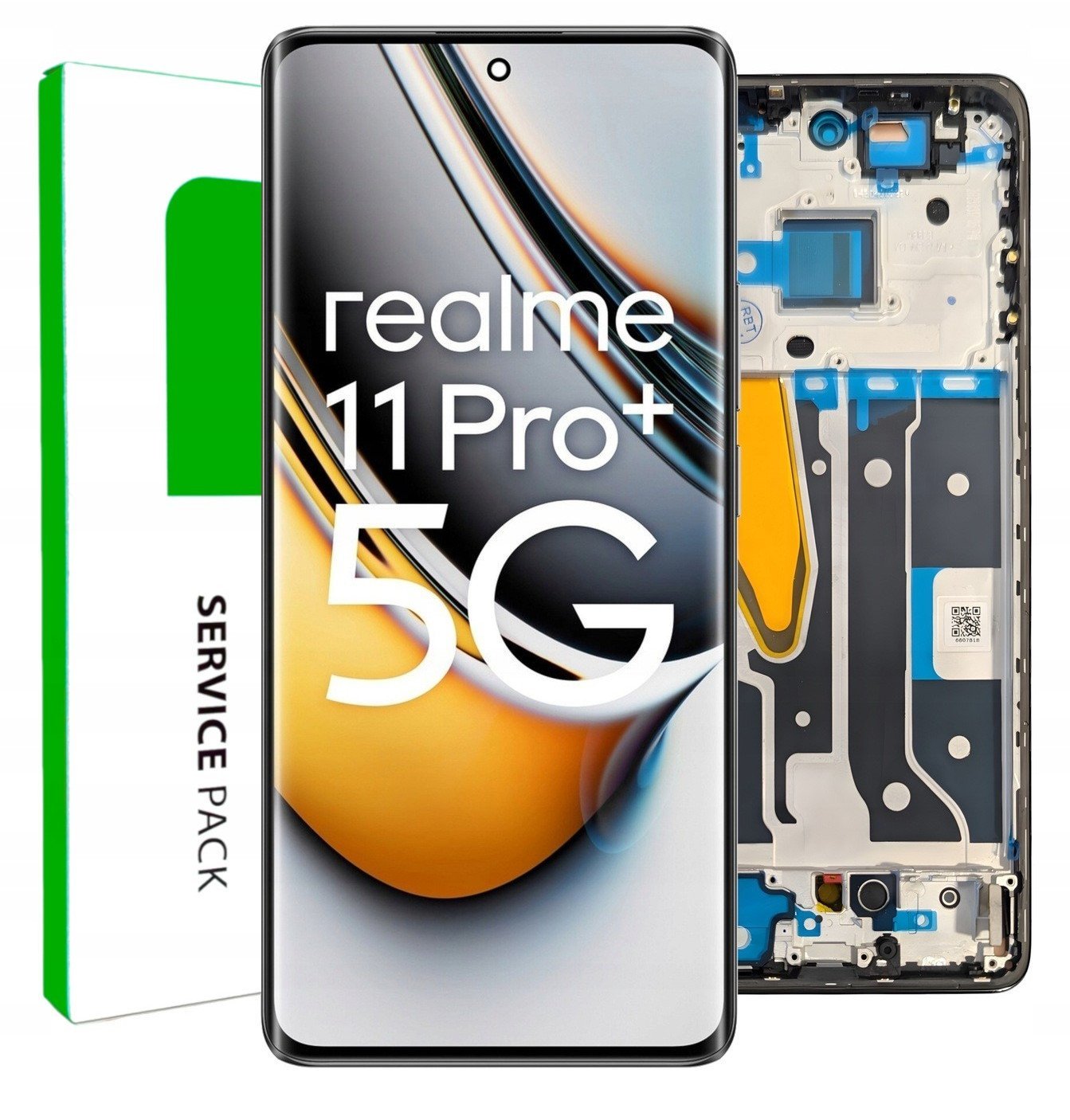 Wyświetlacz do Realme 11 Pro Plus Ekran LCD Ramka Oryginał Zila RMX3740 5904858338450