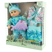 Lalki dla dziewczynek - Euro Baby Zabawka lalka 01799b EBZ01799B - miniaturka - grafika 1