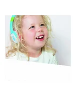 Słuchawki - technisat Słuchawki bezprzewodowe Bluetooth TECHNIFANT dla dzieci, niebieskie - miniaturka - grafika 1