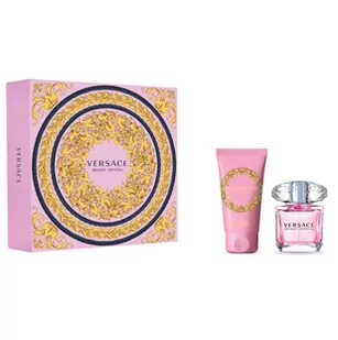 Versace Bright Crystal zestaw Edt 30 ml + Mleczko do ciała 50 ml dla kobiet - Zestawy perfum damskich - miniaturka - grafika 1