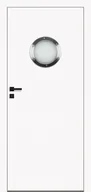 Drzwi wewnętrzne - Dre Drzwi Wewnętrzne Z Szybą Nova - Cell 30 Okleina Biała Mat - miniaturka - grafika 1